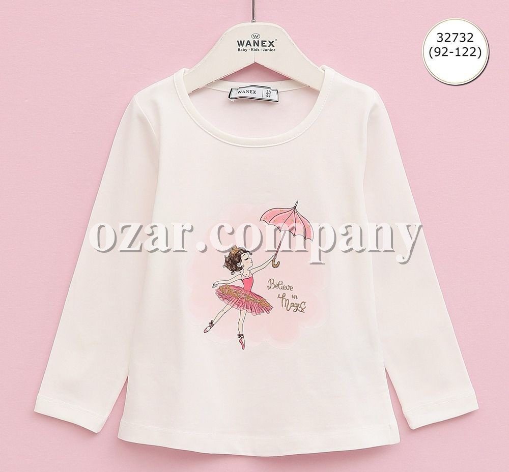 Свитшот Для Девочки Wanex (2-3-4-5-6-7лет) 