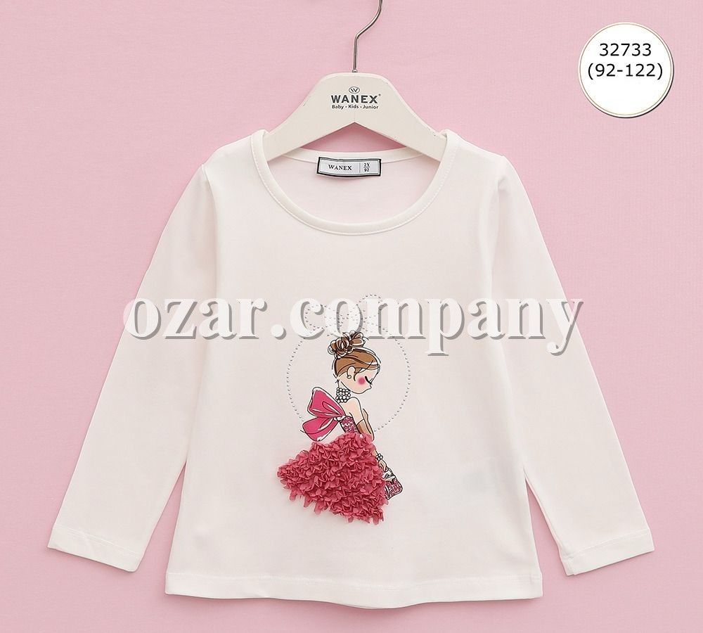 Свитшот Для Девочки Wanex (2-3-4-5-6-7лет) 