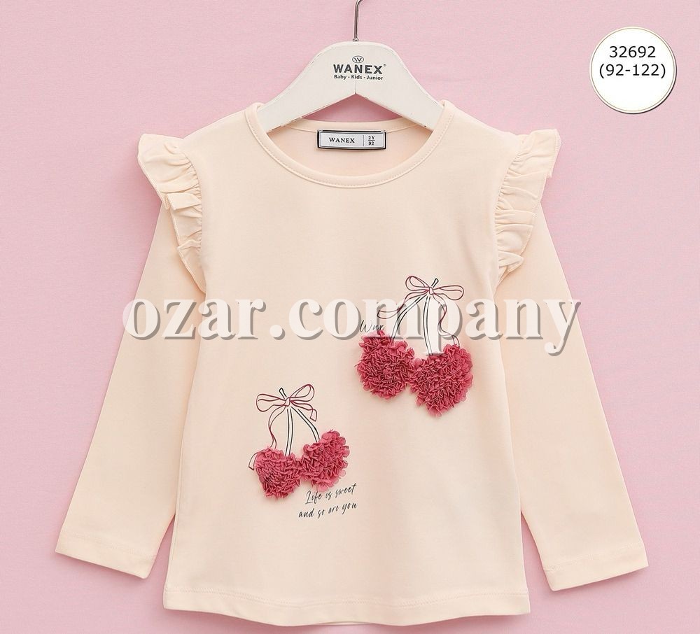 Свитшот Для Девочки Wanex (2-3-4-5-6-7лет) 