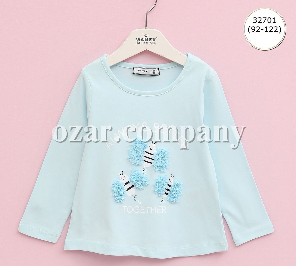 Свитшот Для Девочки Wanex (2-3-4-5-6-7лет) 