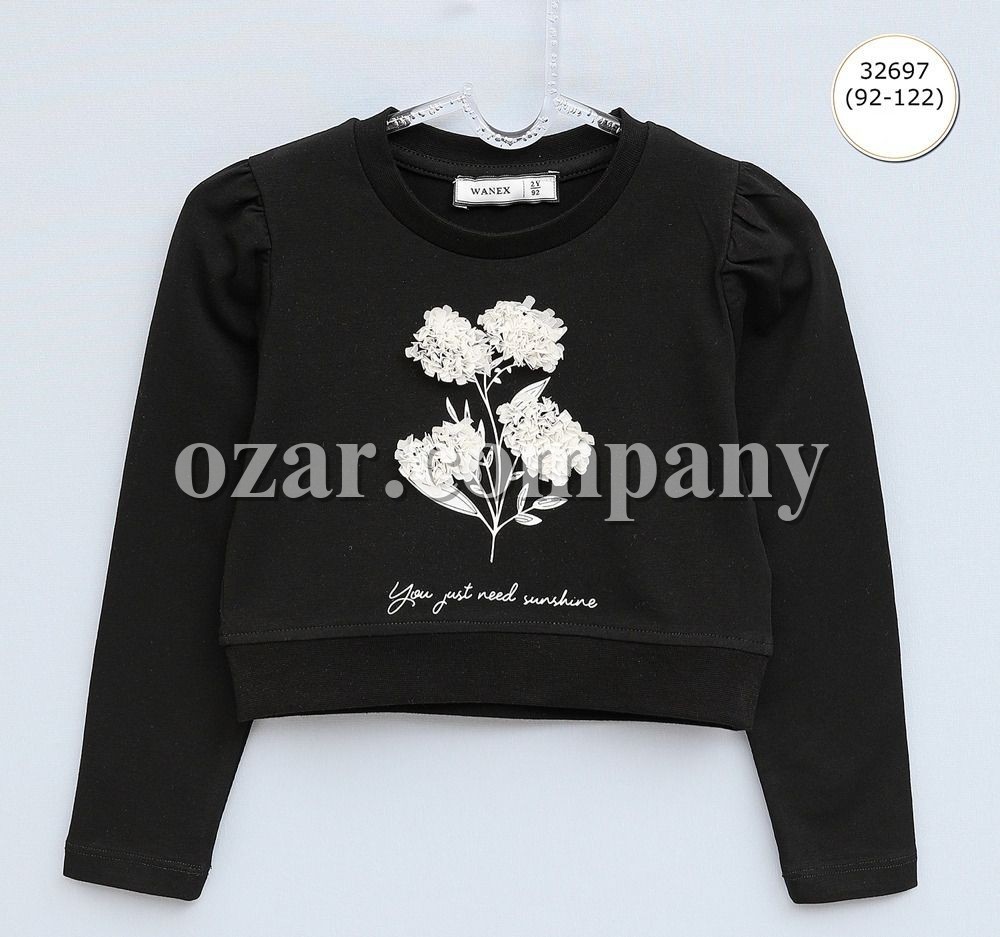 Свитшот Для Девочки Wanex (2-3-4-5-6-7лет) 