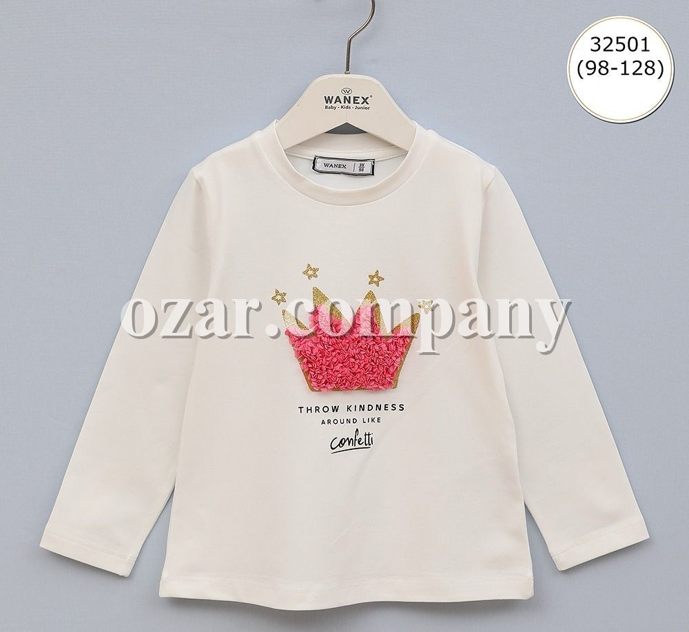 Свитшот Для Девочки Wanex (3-4-5-6-7-8лет) 