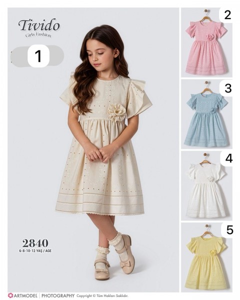 Платье Для Девочки Tivido (6-8-10-12лет)