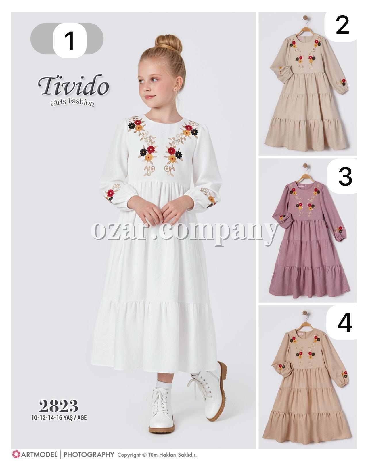 Платье Для Девочки Tivido (10-12-14-16лет)