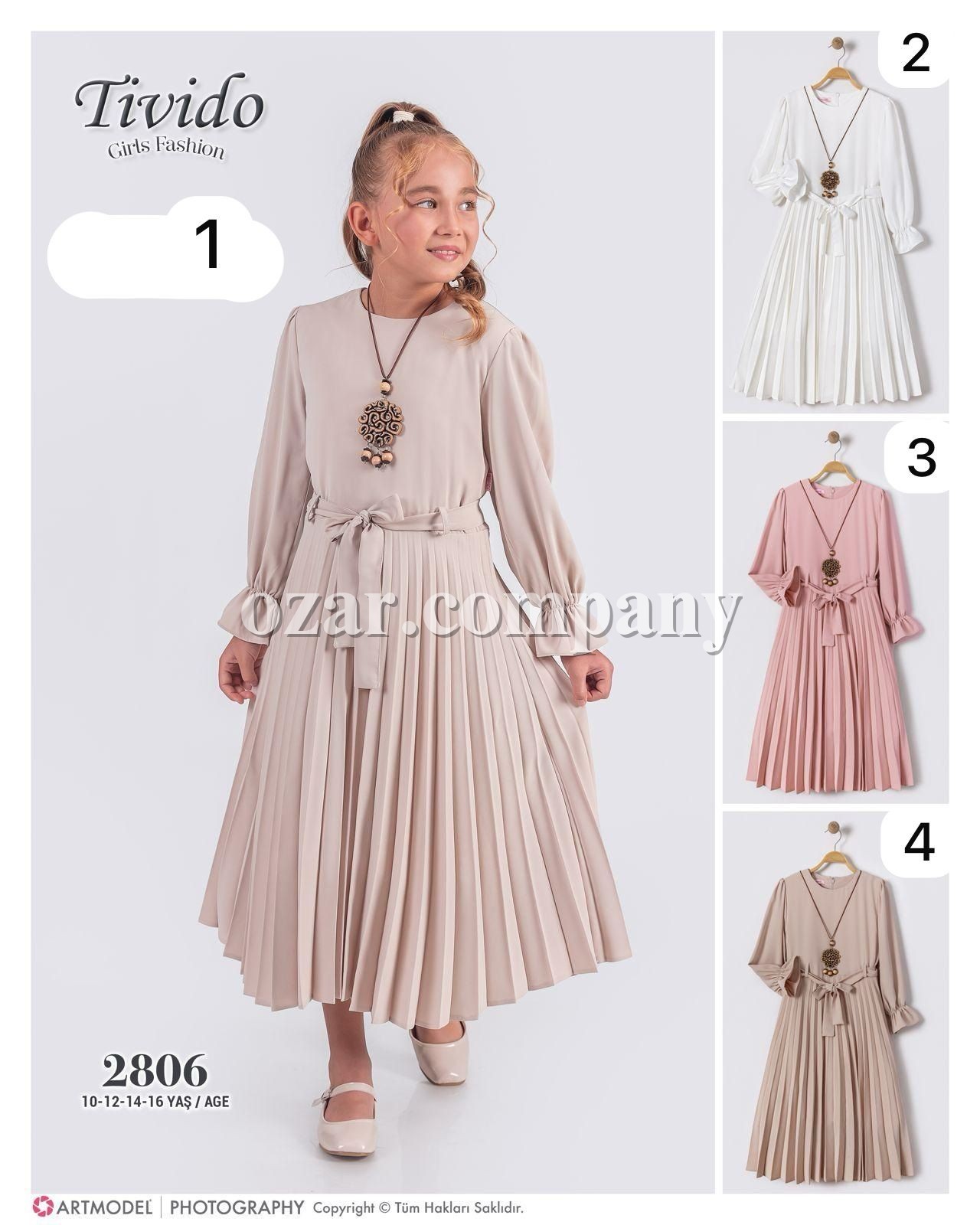 Платье Для Девочки Tivido (10-12-14-16лет)