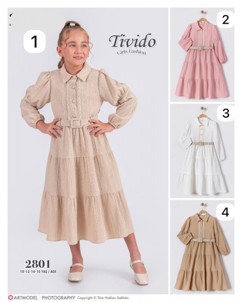 Платье Для Девочки Tivido (10-12-14-16лет)
