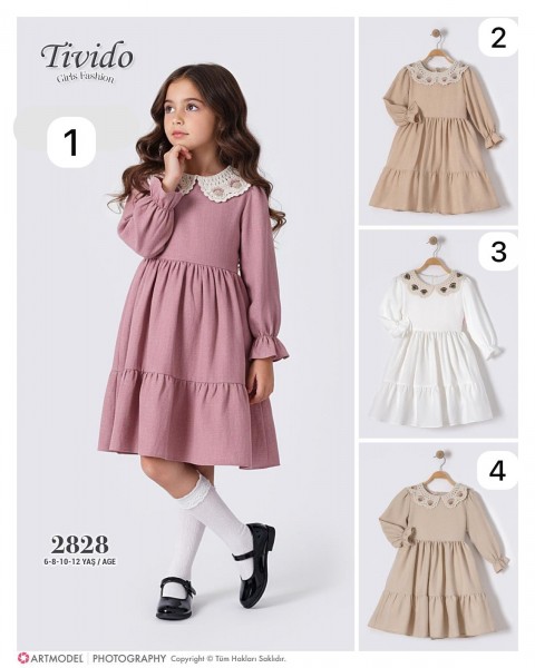 Платье Для Девочки Tivido (6-8-10-12лет)