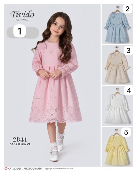 Платье Для Девочки Tivido (6-8-10-12лет)