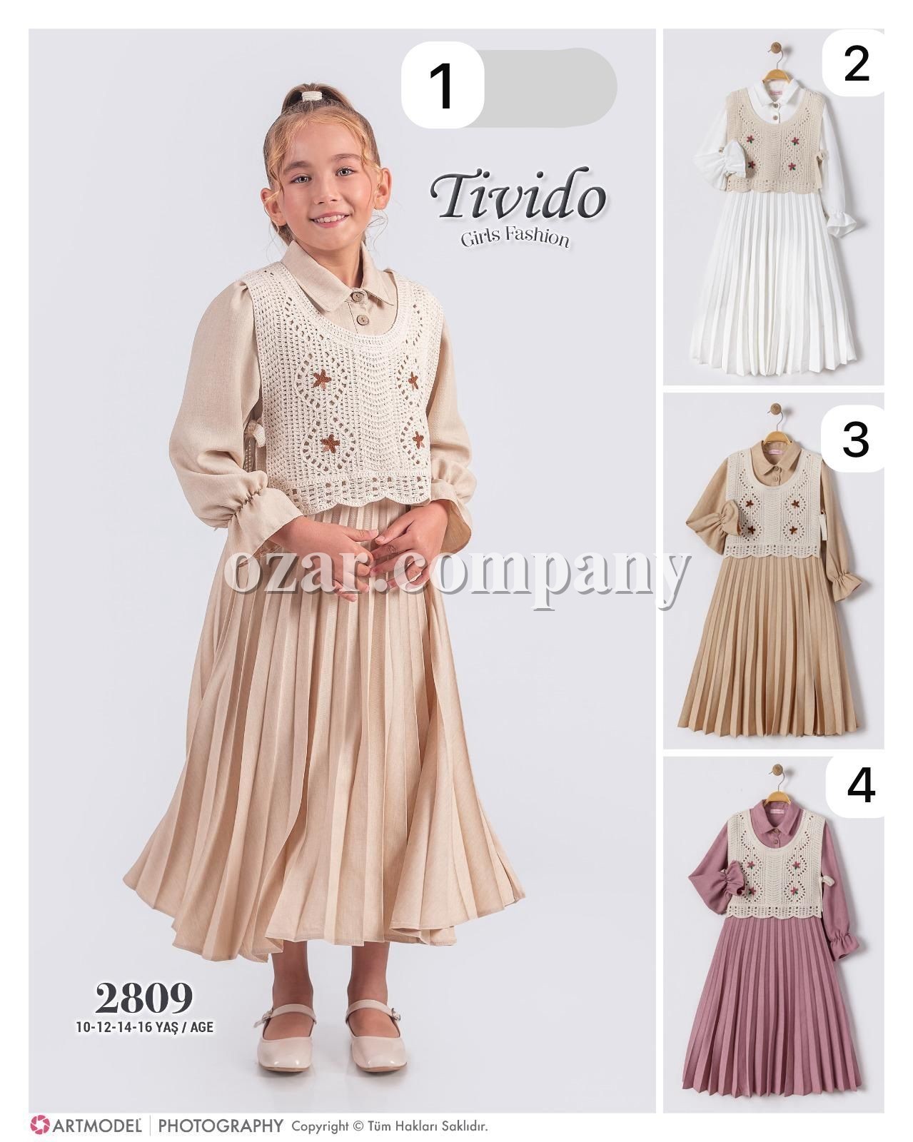 Платье Для Девочки Tivido (10-12-14-16лет)