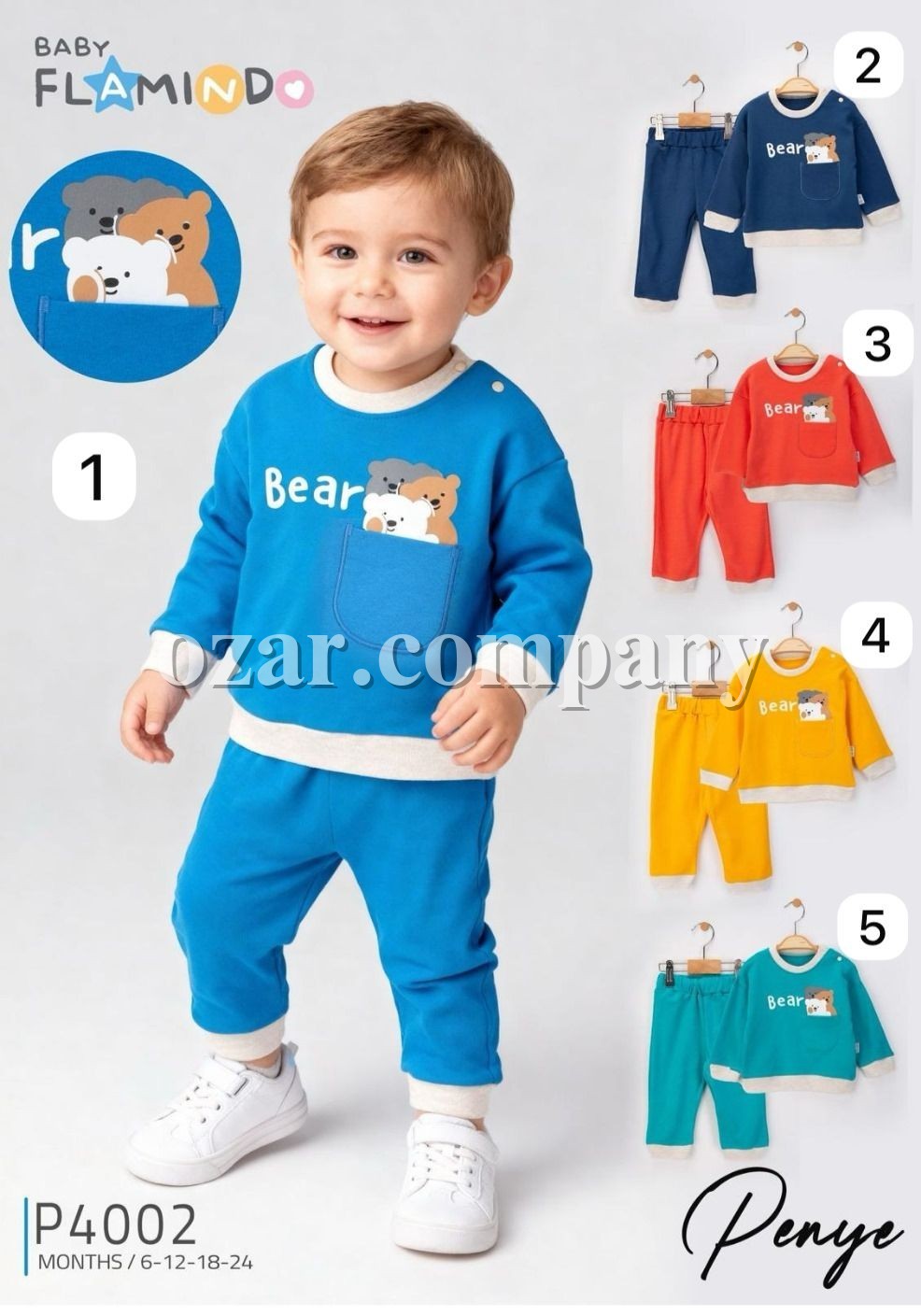 Костюм Для Мальчика Flamindo (6-12-18-24мес.)