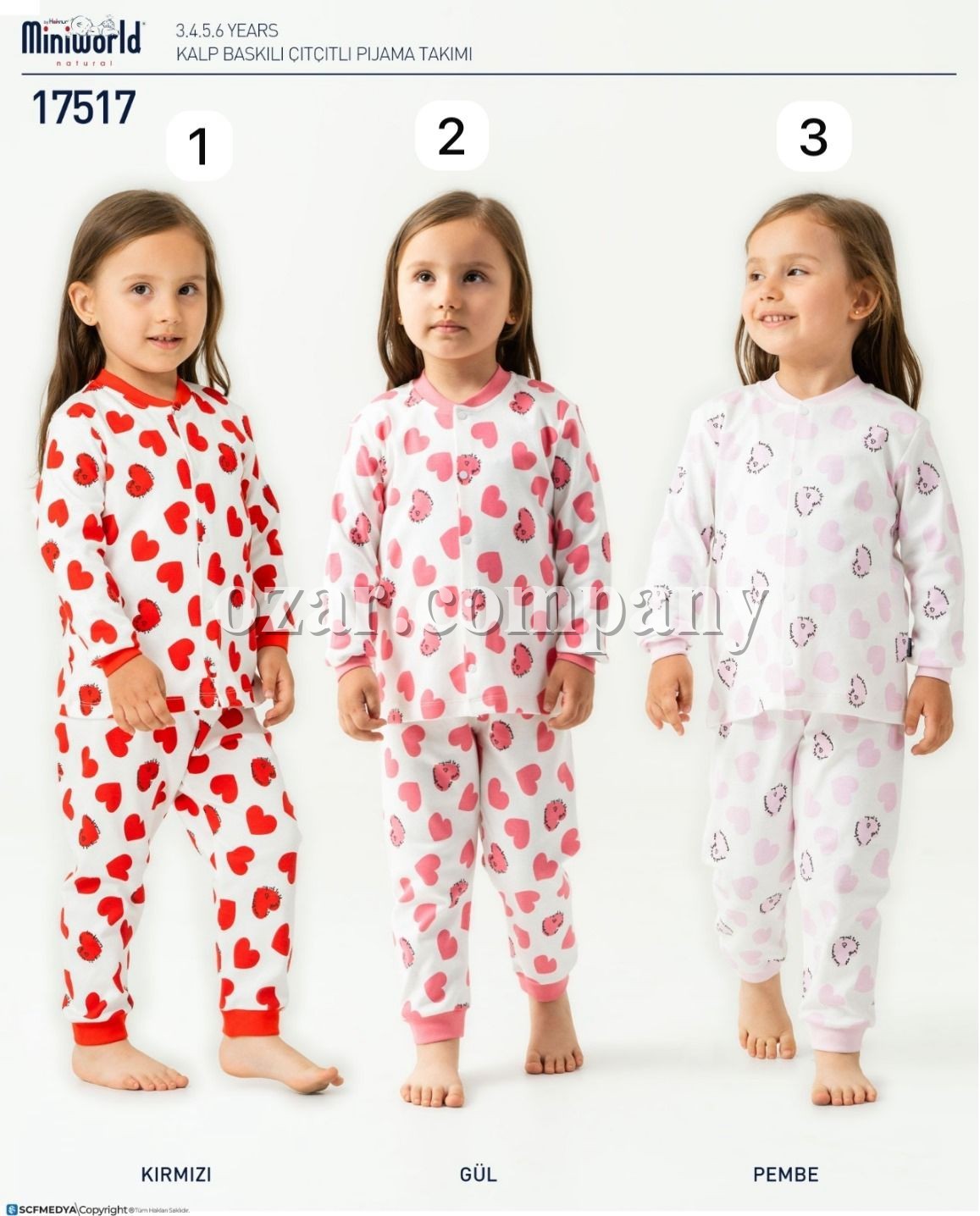 Пижама Для Девочки Miniworld (3-4-5-6лет) 