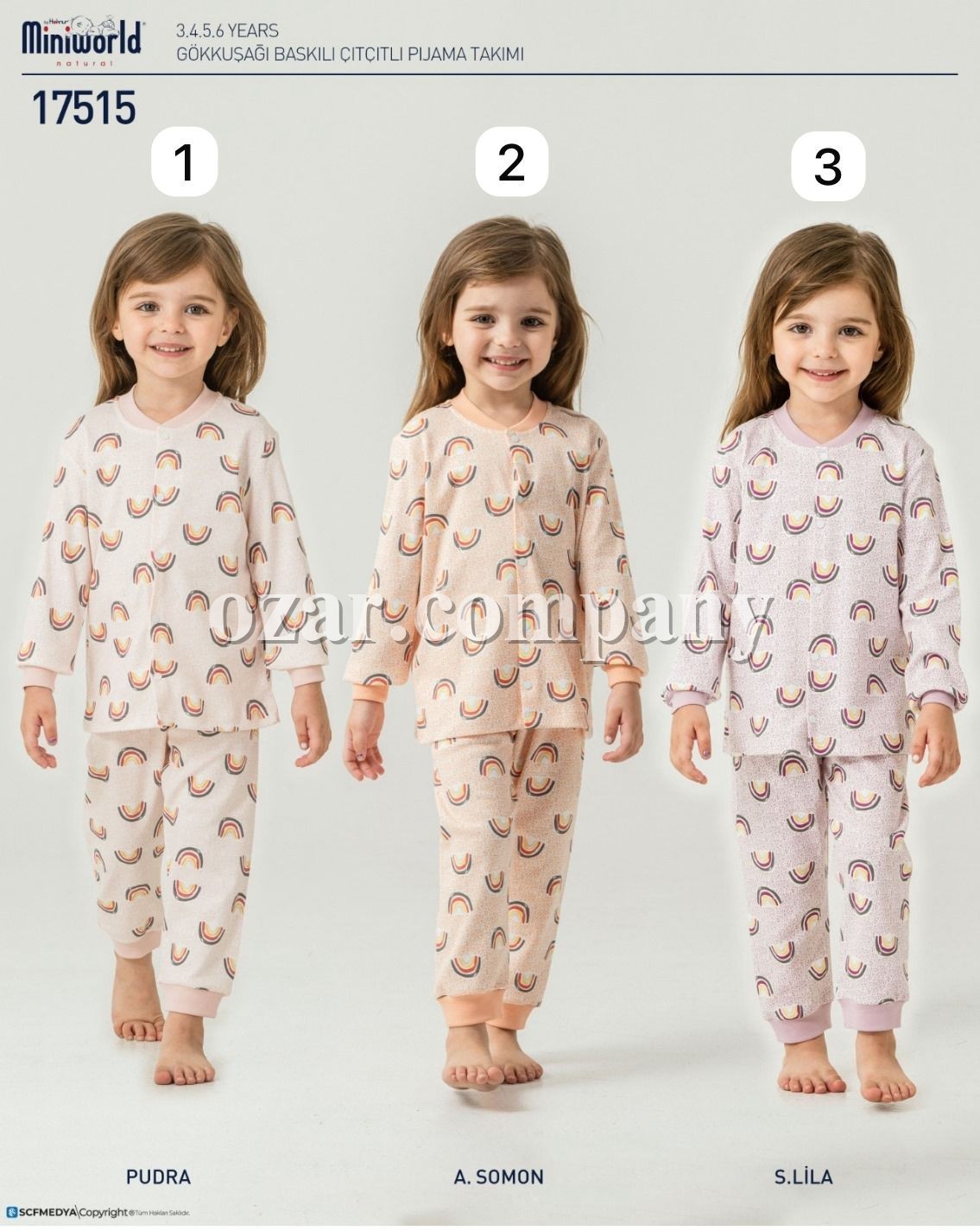 Пижама Для Девочки Miniworld (3-4-5-6лет) 