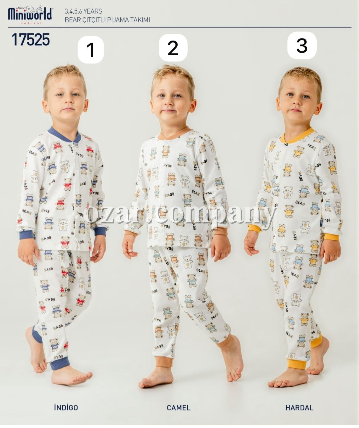 Пижама Для Мальчика Miniworld (3-4-5-6лет) 