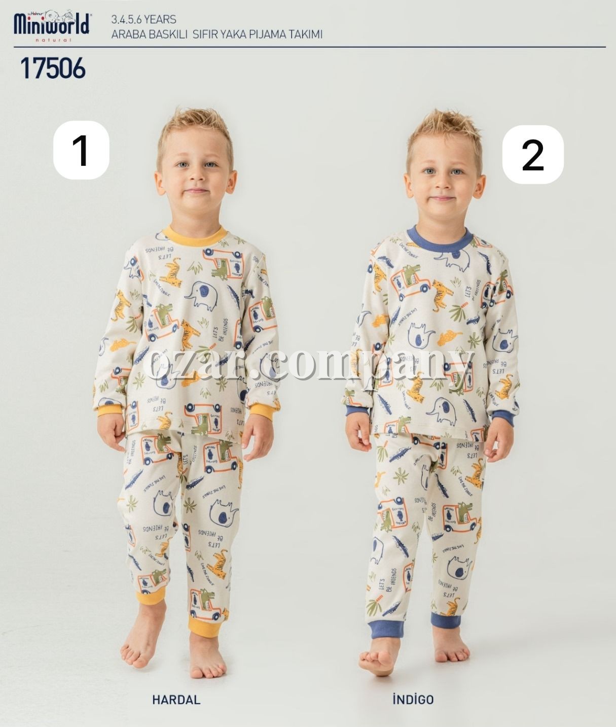 Пижама Для Мальчика Miniworld (3-4-5-6лет) 