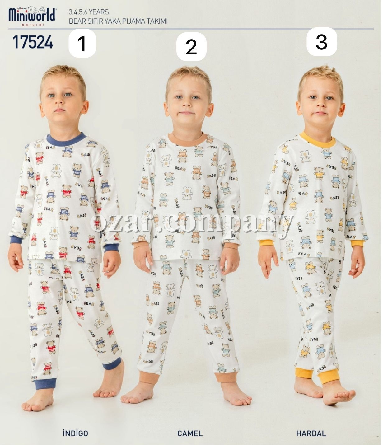 Пижама Для Мальчика Miniworld (3-4-5-6лет) 
