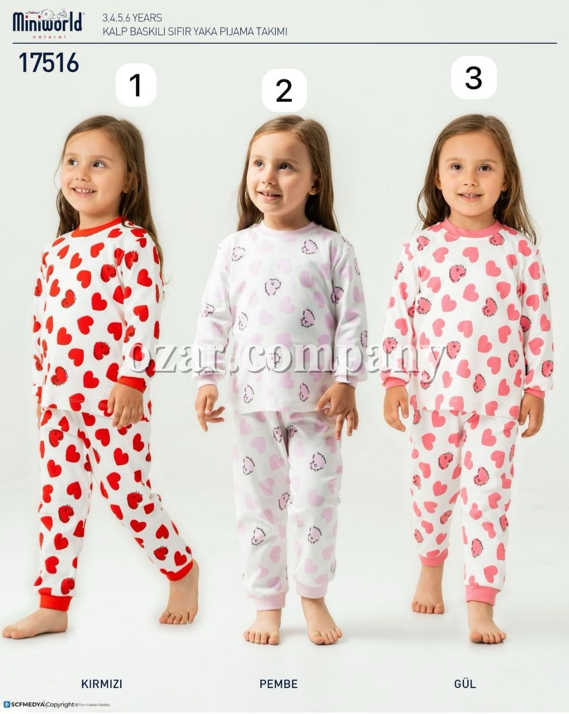 Пижама Для Девочки Miniworld (3-4-5-6лет) 