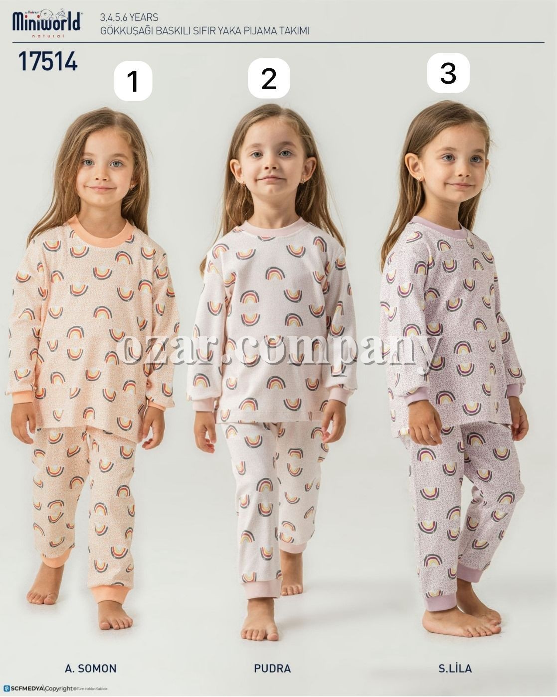 Пижама Для Девочки Miniworld (3-4-5-6лет) 