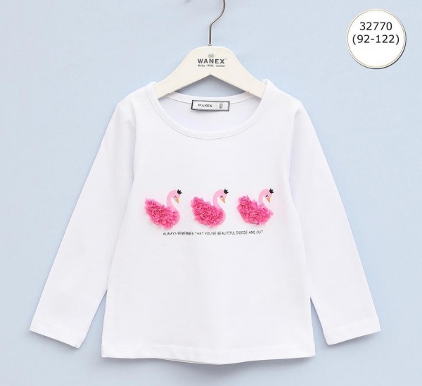 Свитшот Для Девочки Wanex (2-3-4-5-6-7лет) 
