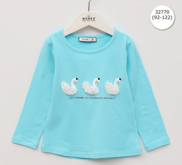 Свитшот Для Девочки Wanex (2-3-4-5-6-7лет) 