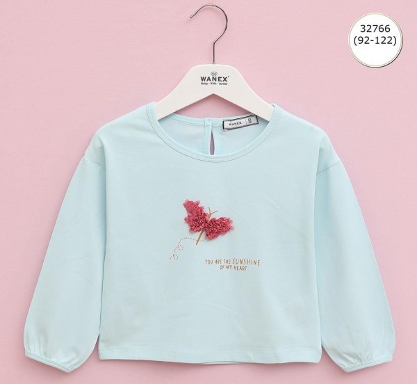 Свитшот Для Девочки Wanex (2-3-4-5-6-7лет) 