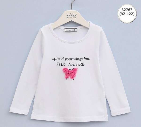 Свитшот Для Девочки Wanex (2-3-4-5-6-7лет) 