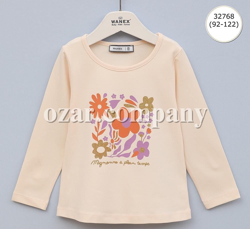 Свитшот Для Девочки Wanex (2-3-4-5-6-7лет) 