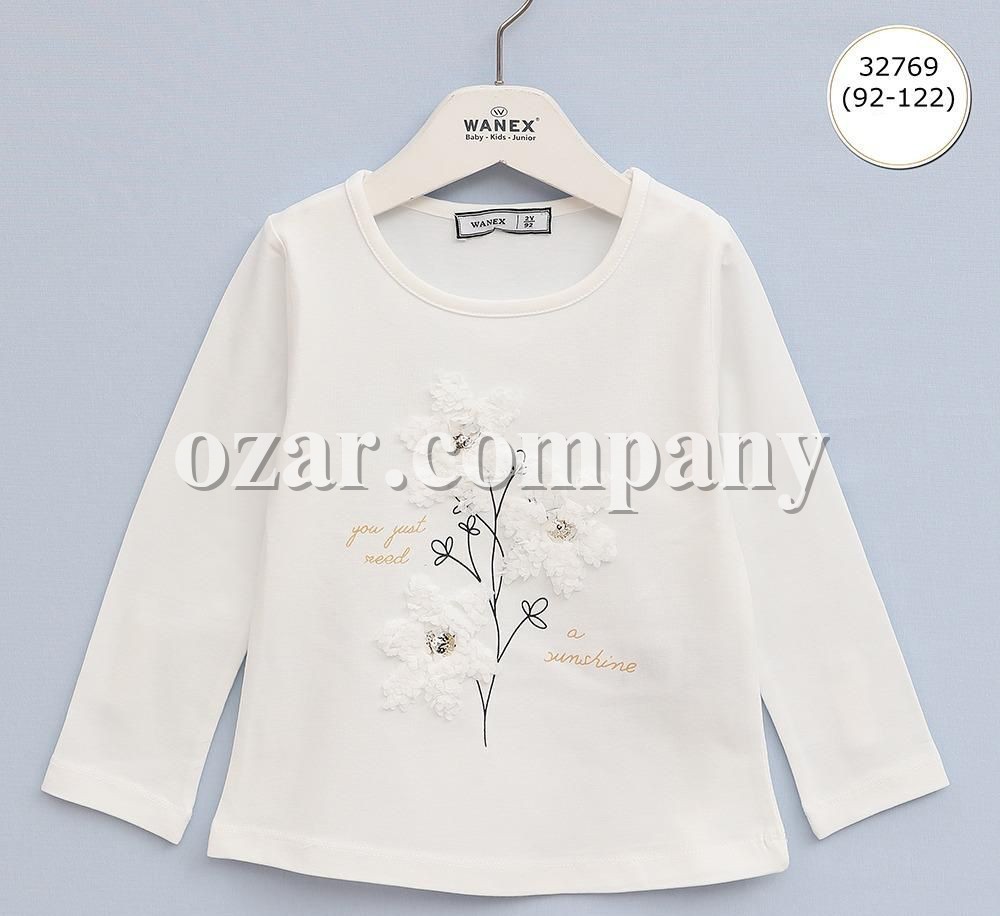 Свитшот Для Девочки Wanex (2-3-4-5-6-7лет) 