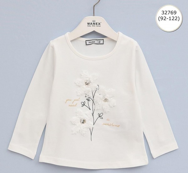 Свитшот Для Девочки Wanex (2-3-4-5-6-7лет) 