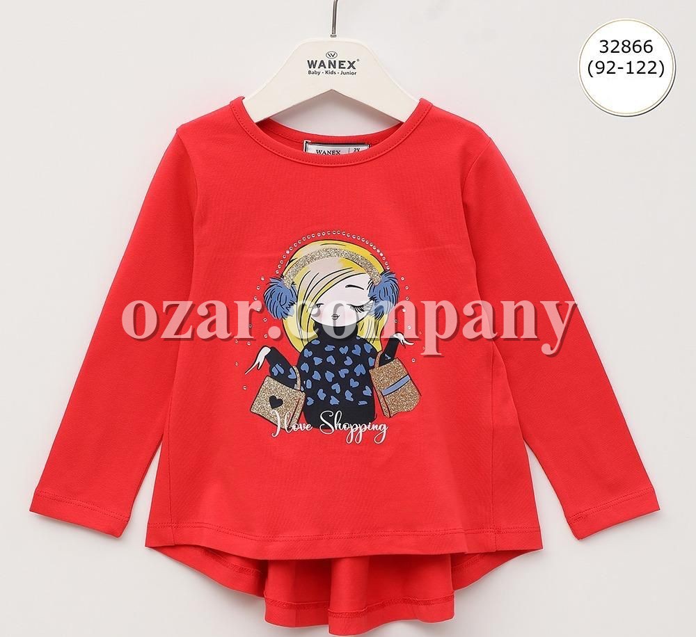 Свитшот Для Девочки Wanex (2-3-4-5-6-7лет) 