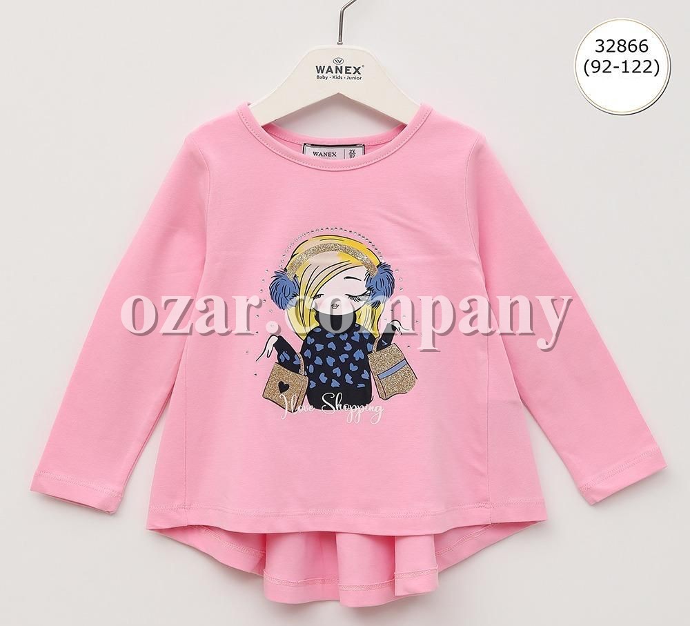 Свитшот Для Девочки Wanex (2-3-4-5-6-7лет) 