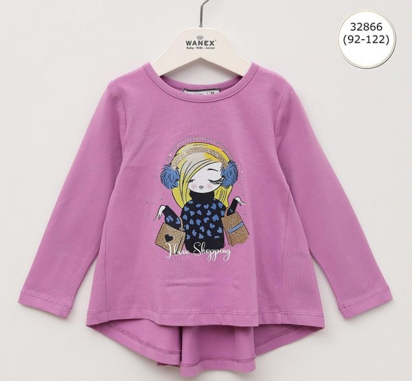Свитшот Для Девочки Wanex (2-3-4-5-6-7лет) 