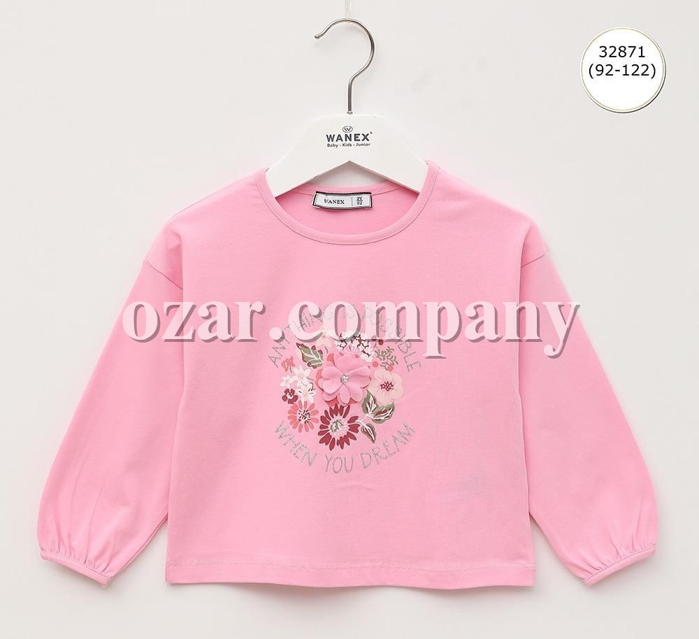 Свитшот Для Девочки Wanex (2-3-4-5-6-7лет) 