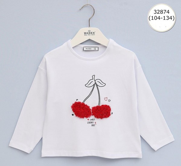 Свитшот Для Девочки Wanex (4-5-6-7-8-9лет) 
