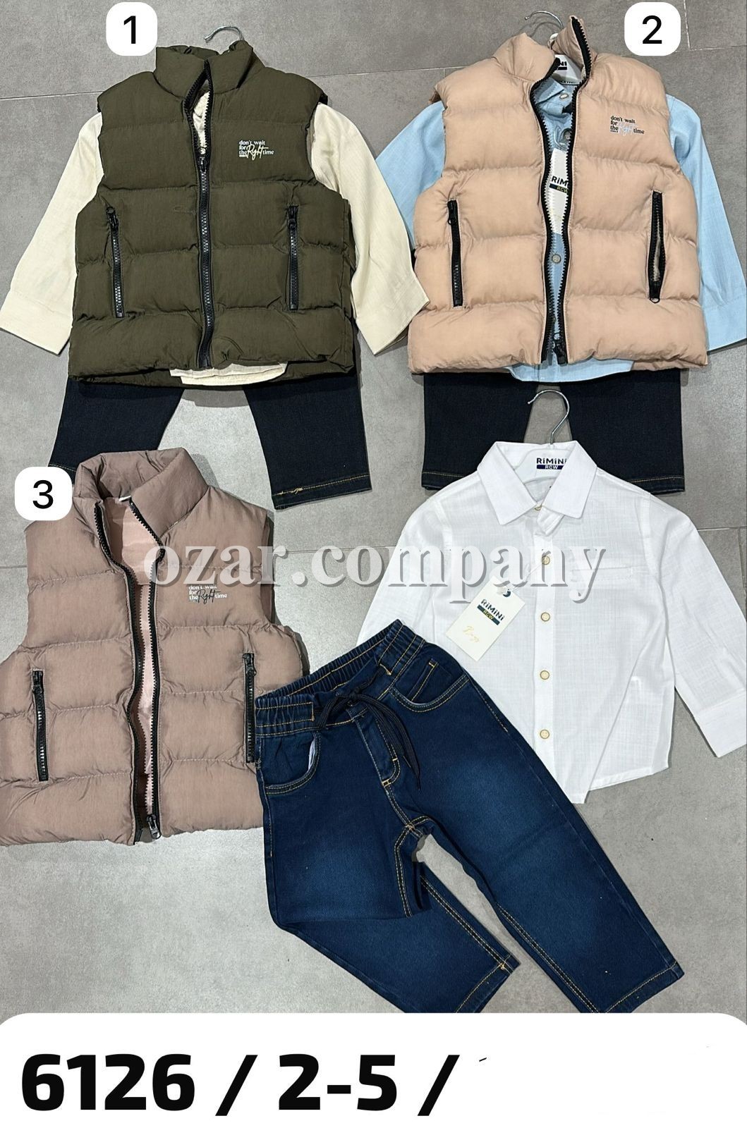 Костюм Тройка Для Мальчика Rimini (2-3-4-5лет)