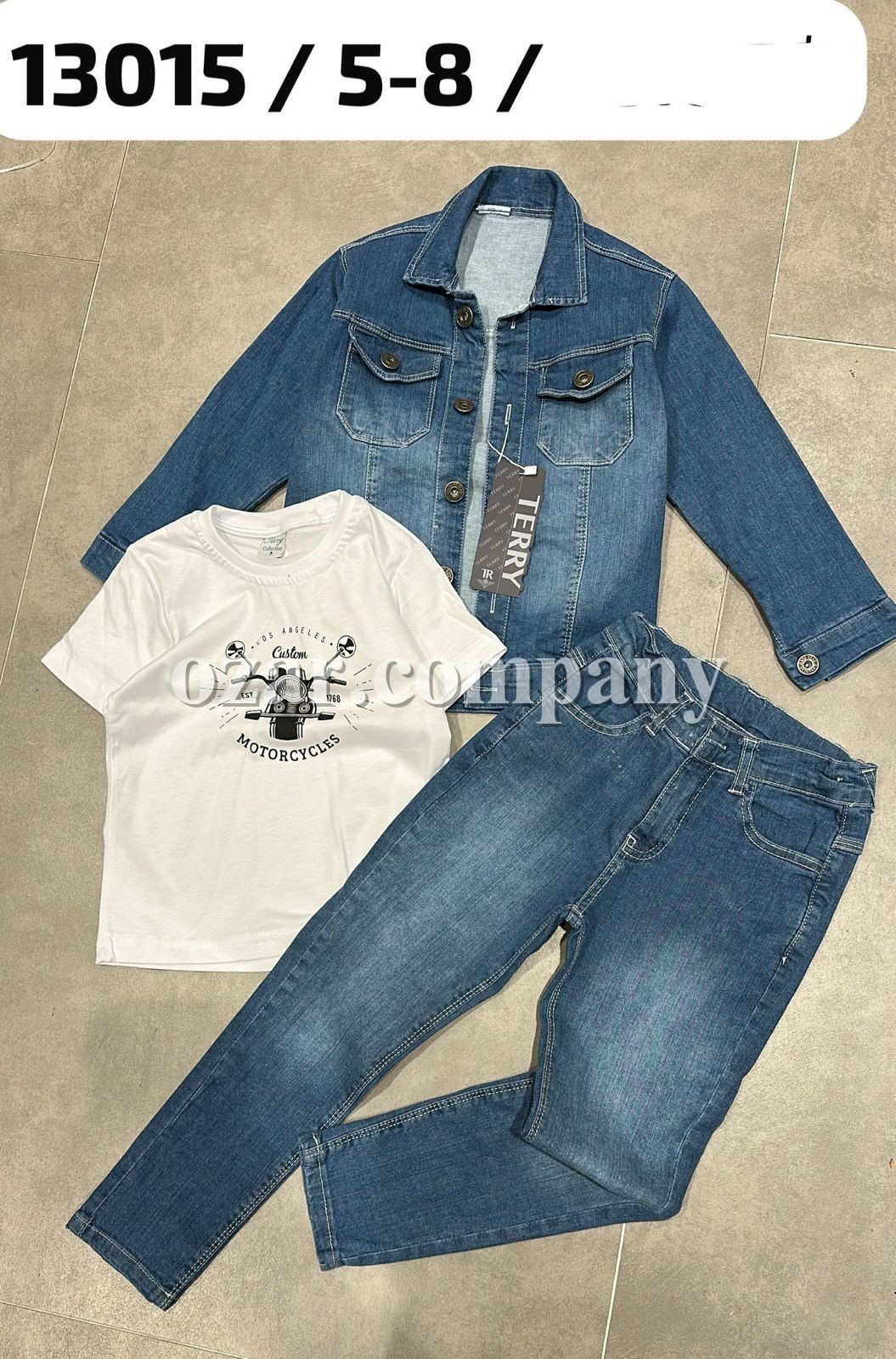 Костюм Тройка Для Мальчика Terry (5-6-7-8лет) 