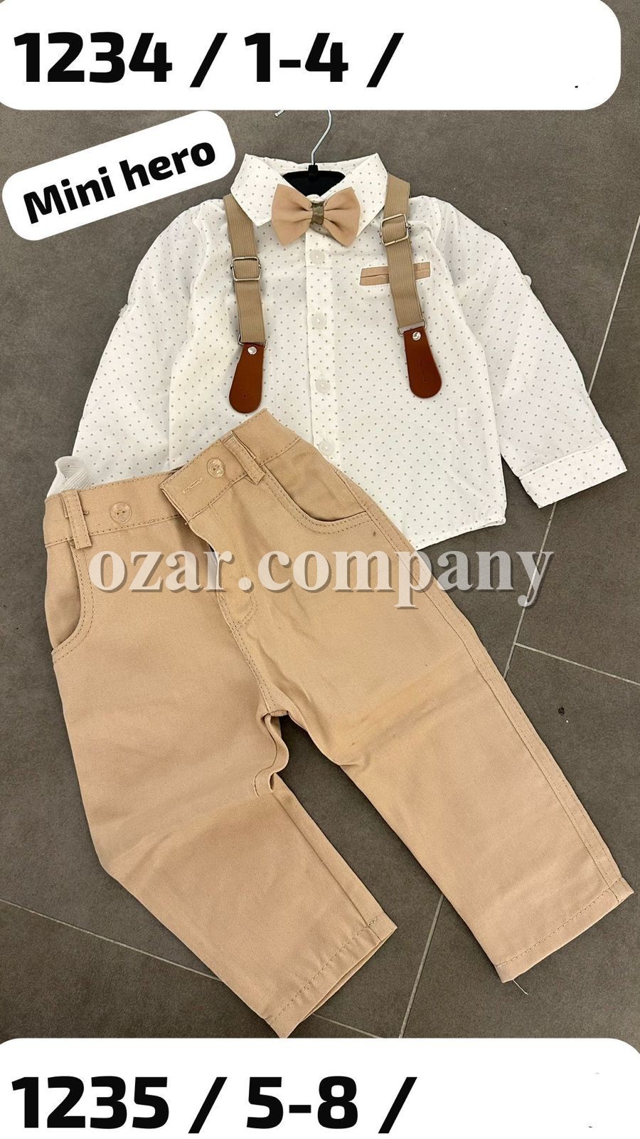 Костюм Для Мальчика Mini Hero (5-6-7-8лет) 