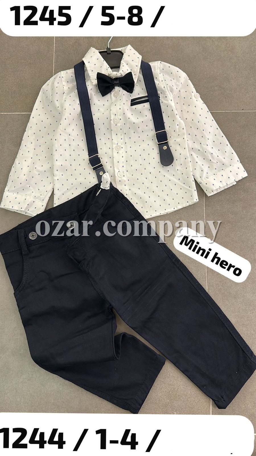 Костюм Для Мальчика Mini Hero (5-6-7-8лет) 