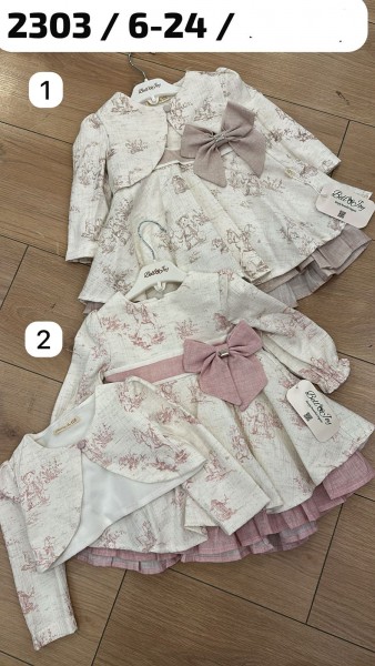 Платье Для Девочки Bello Joy (6-9/9-12/12-18/18-24мес.)