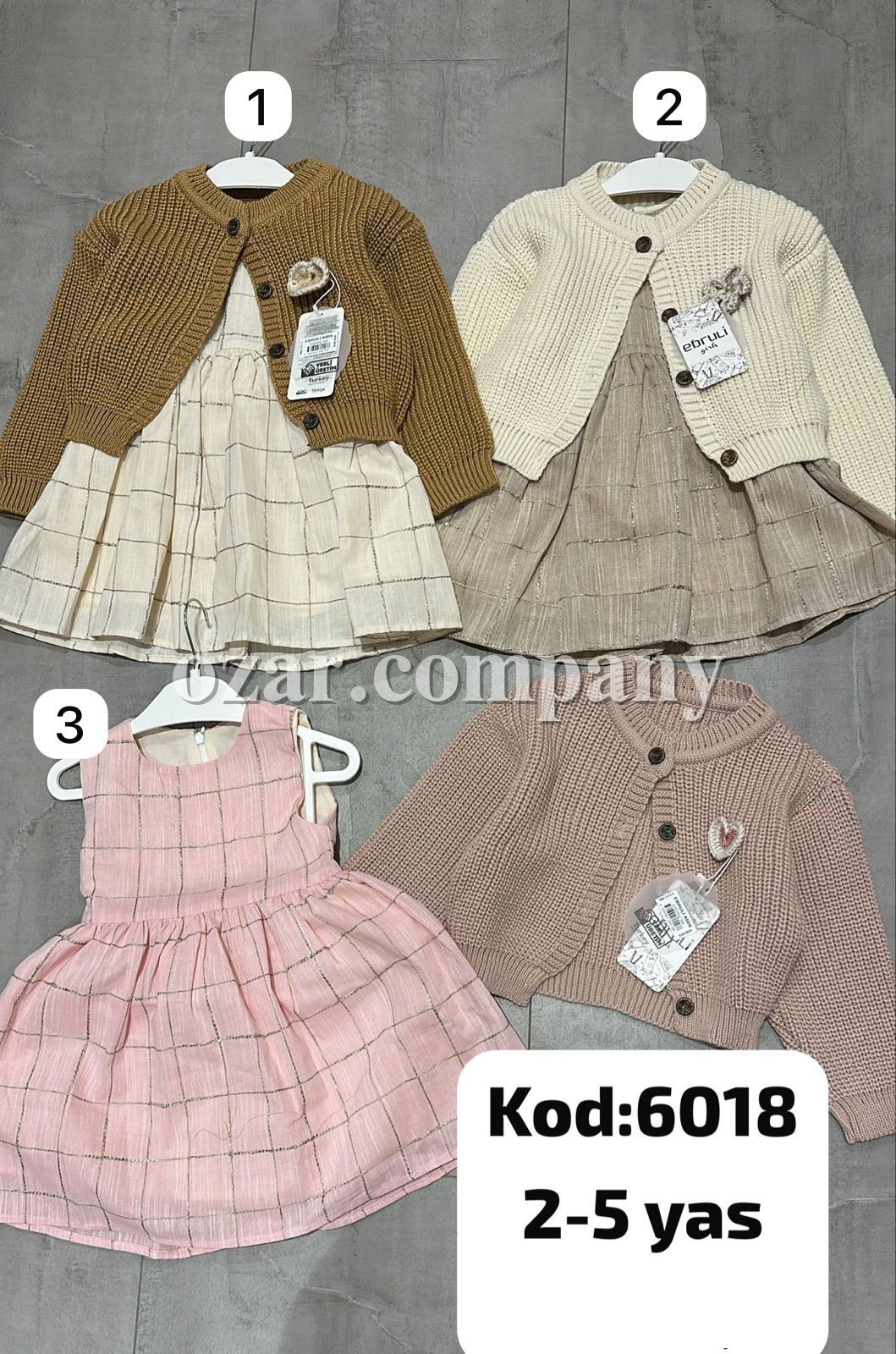 Платье Для Девочки Ebruli (2-3-4-5лет)