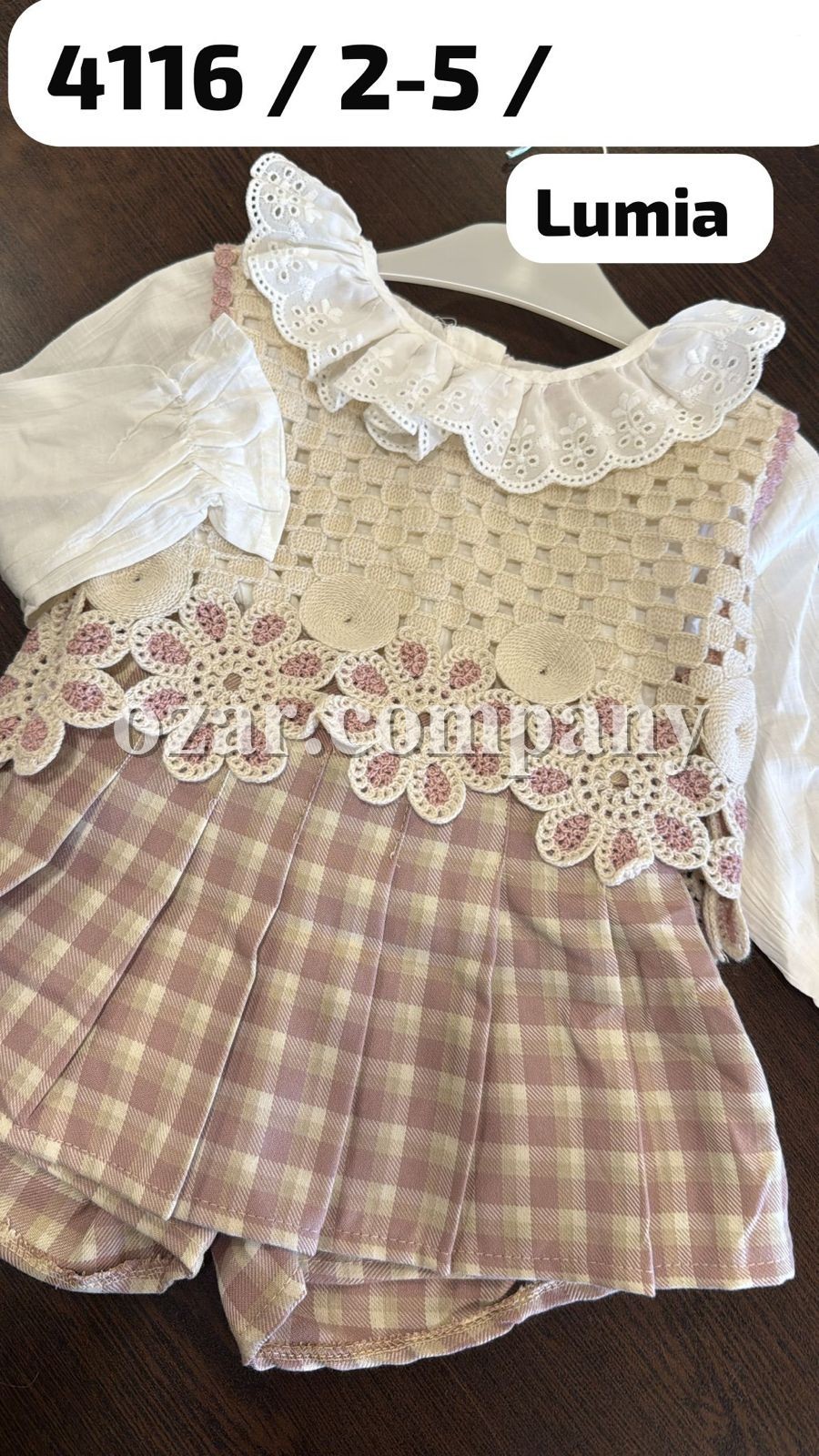 Костюм Тройка Для Девочки Lumia (2-3-4-5лет)