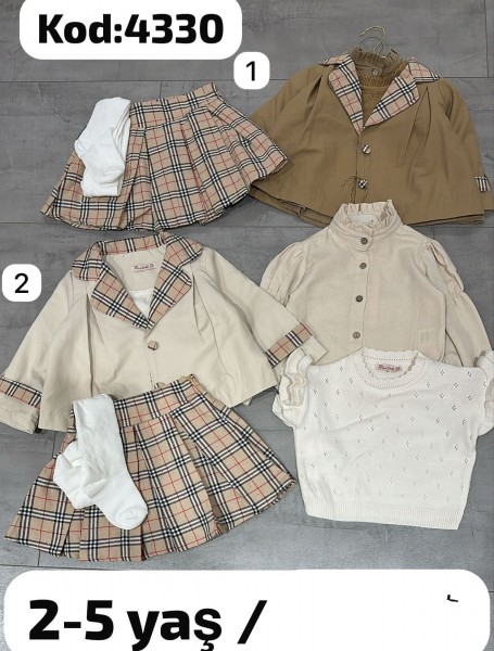 Костюм Четвёрка Для Девочки Miss Pallone (2-3-4-5лет)