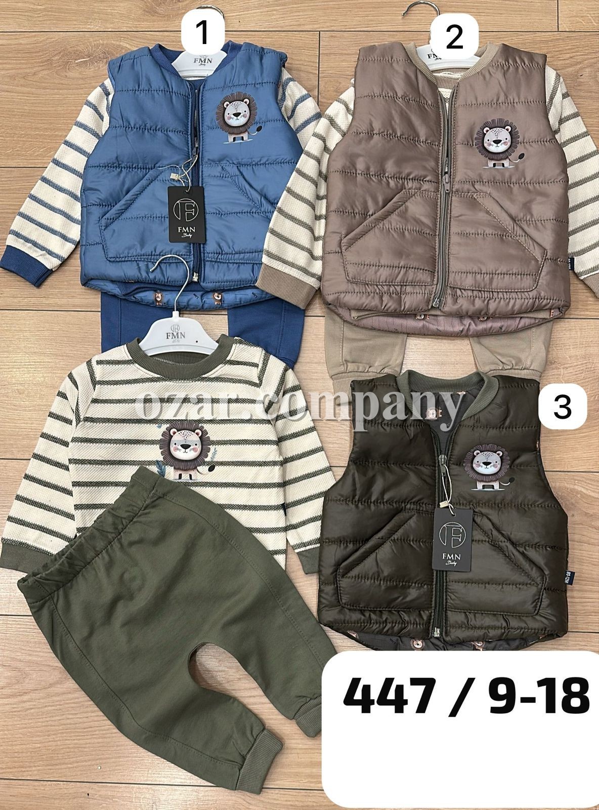 Костюм Тройка Для Мальчика FMN (9-12-18мес.)