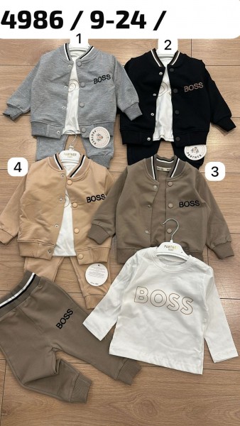 Костюм Тройка Для Мальчика Partner (9-12-18-24мес.)