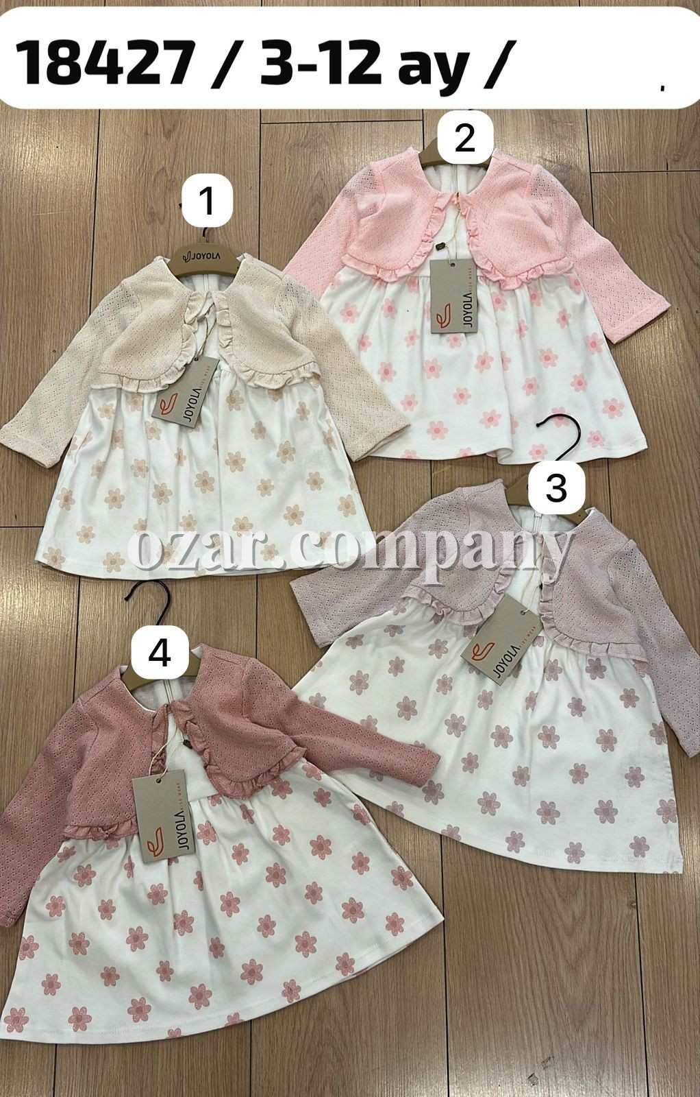 Платье Для Девочки Joyola (3-6-9-12мес.)