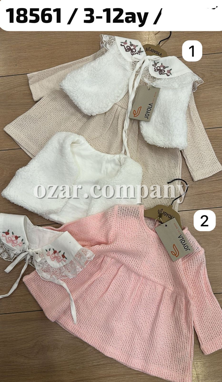 Платье Для Девочки Joyola (3-6-9-12мес.)