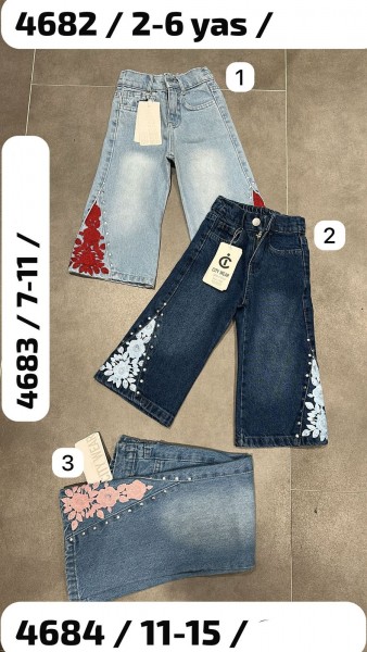 Джинсы Для Девочки City Wear (7-8-9-10-11лет)