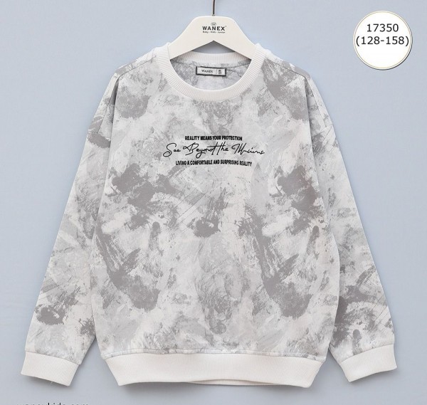 Свитшот Для Мальчика Wanex (8-9-10-11-12-13лет) 
