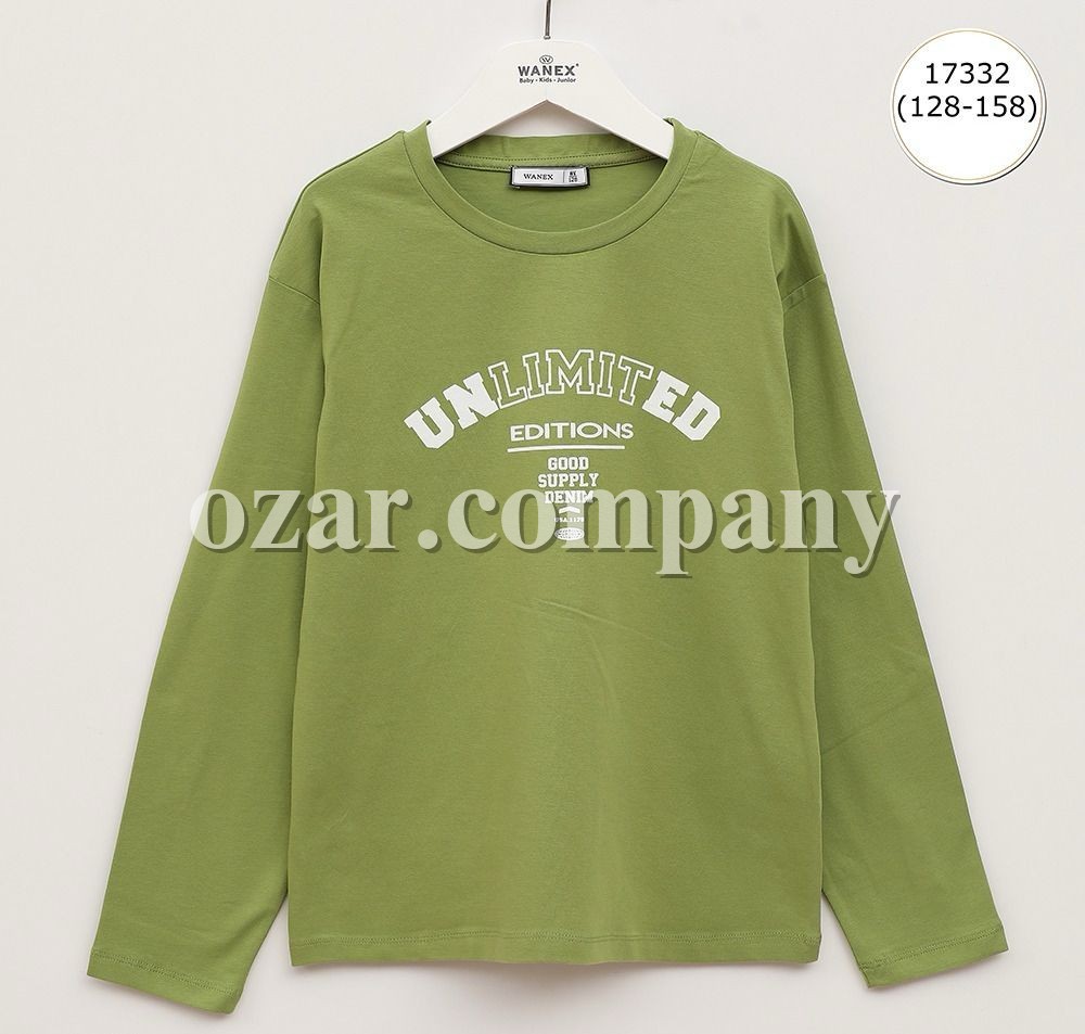 Свитшот Для Мальчика Wanex (8-9-10-11-12-13лет) 