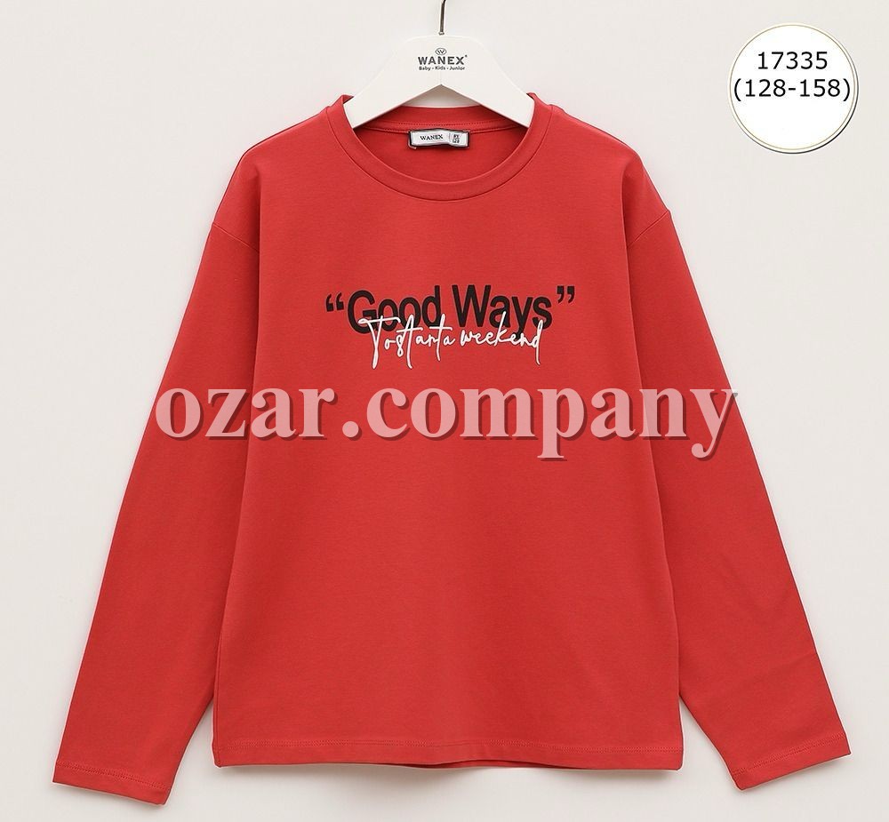 Свитшот Для Мальчика Wanex (8-9-10-11-12-13лет) 