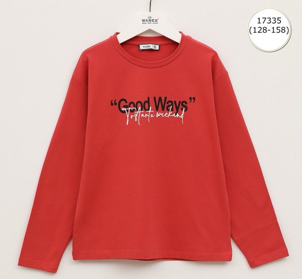 Свитшот Для Мальчика Wanex (8-9-10-11-12-13лет) 